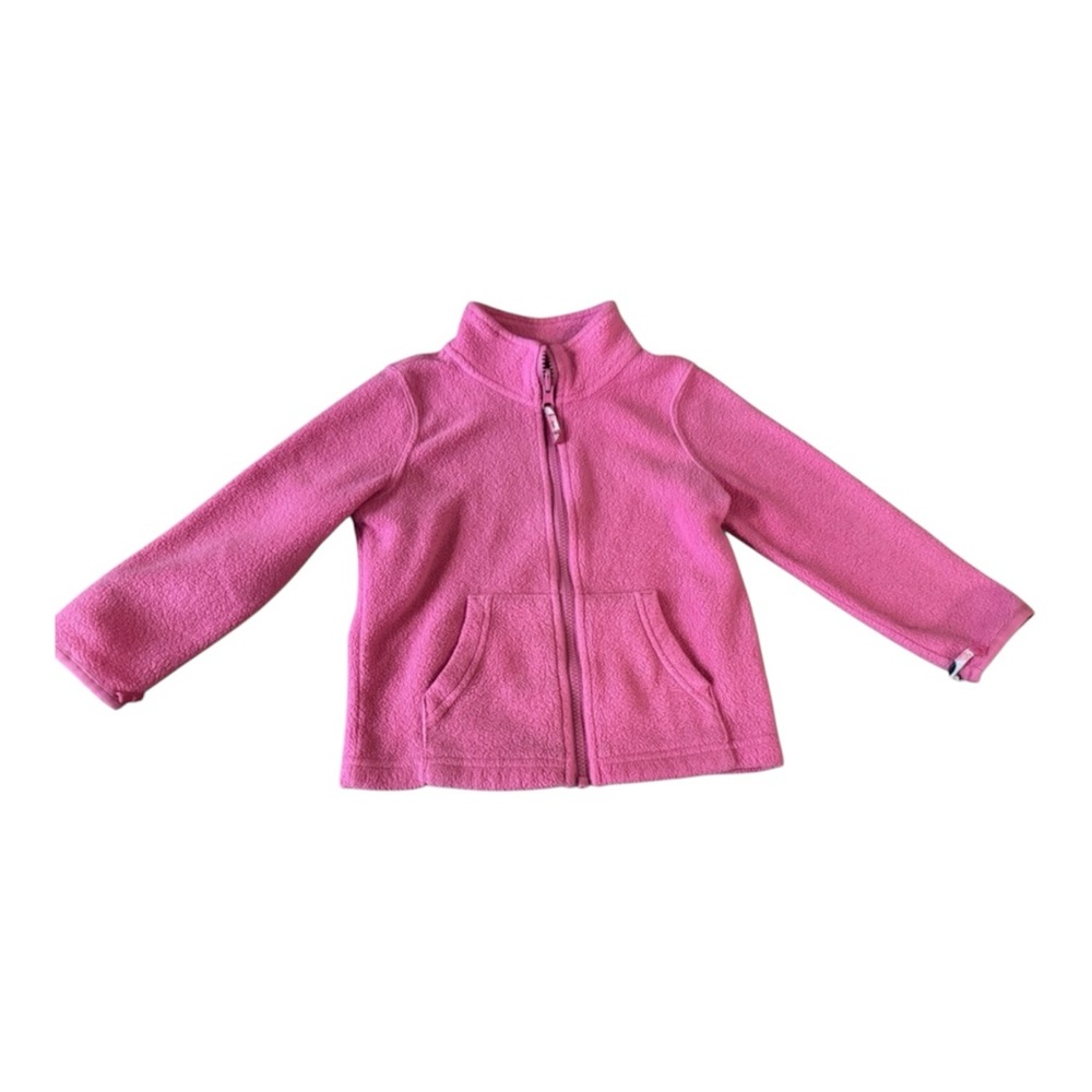 The Children's Place Pink Full Zip Fleece Lightweight Sweater Size 5T